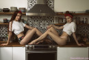 Emily Bloom & Heidi Romanova in Kitchen gallery from THEEMILYBLOOM - #14