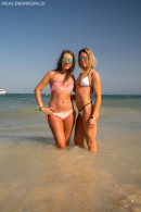 Lucy B & Rachel H in Topless Friends gallery from REALBIKINIGIRLS - #2