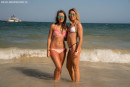 Lucy B & Rachel H in Topless Friends gallery from REALBIKINIGIRLS - #4