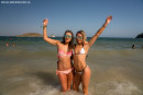 Lucy B & Rachel H in Topless Friends gallery from REALBIKINIGIRLS - #6