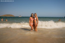 Lucy B & Rachel H in Topless Friends gallery from REALBIKINIGIRLS - #8