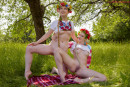 Nika & Krystal in Ukrainian Style gallery from MILENA ANGEL by Erik Latika - #16