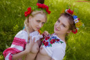 Nika & Krystal in Ukrainian Style gallery from MILENA ANGEL by Erik Latika - #3