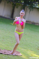 Amy Smile In Bikini Getting Naked Outdoors gallery from TEENDREAMS - #1
