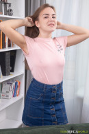 Terry in Bookworm Explores Pussy gallery from BEAUTY-ANGELS - #15