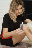 Lady Jay Using Hot Candle Wax gallery from TEENDREAMS - #15