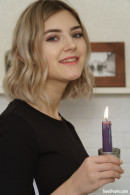 Lady Jay Using Hot Candle Wax gallery from TEENDREAMS - #6