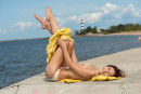 Mina in Sunny Yellow gallery from METART by Tora Ness - #10