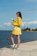 Mina in Sunny Yellow gallery from METART by Tora Ness - #11