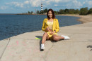 Mina in Sunny Yellow gallery from METART by Tora Ness - #5