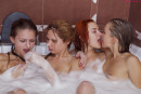 Milena Angel & Mary Che & Alisa Bri & Sonya in Bathing Time gallery from MILENA ANGEL by Erik Latika - #10
