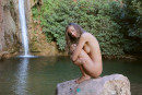 Katya Clover in Vigario Waterfall gallery from KATYA CLOVER - #9
