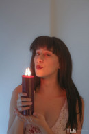 Violet Russo in Wax Play 1 gallery from LOVE HAIRY by Michelle Flynn - #1