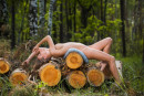 Aislin in Logging gallery from METART by Karl Sirmi - #13