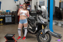 Klaudia Diamond in Hottie Orgasms In The Garage gallery from TMWVRNET - #3