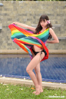 Sowan Rainbow In The Pool gallery from TEENDREAMS - #14