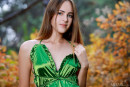 Hailey in Emerald In Fall gallery from METART by Matiss - #16