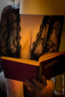 Limona in Reads Book In Sexy Transparent Lingerie gallery from CHARMMODELS by Domingo - #9
