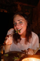 Oxana Chic Has Bacon Salad gallery from ZISHY by Zach Venice - #2