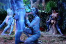 This Ain't Avatar XXX Chanel Preston Juelz Ventura Misty Stone gallery from HUSTLER by Hustler - #6