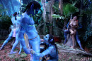This Ain't Avatar XXX Chanel Preston Juelz Ventura Misty Stone gallery from HUSTLER by Hustler - #7