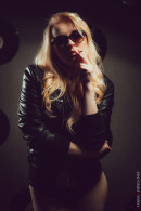 Leila in Leather Jacket And Cigarette gallery from CHARMMODELS by Domingo - #13