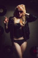 Leila in Leather Jacket And Cigarette gallery from CHARMMODELS by Domingo - #3