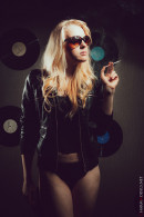 Leila in Leather Jacket And Cigarette gallery from CHARMMODELS by Domingo - #8