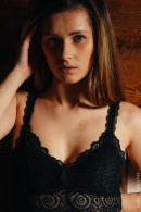 Amazing Babe Josie In Black Lingerie Poses At Wooden Rafters gallery from CHARMMODELS by Domingo - #10