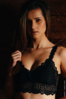Amazing Babe Josie In Black Lingerie Poses At Wooden Rafters gallery from CHARMMODELS by Domingo - #14
