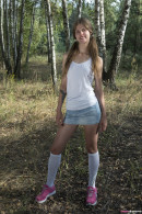 Rosa In Blue Jean Mini & Tube Socks Outdoors gallery from TEENDREAMS - #13