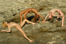 Agape B & Dorinda N & Kozma O in Dorinda - Naked Ballet Dancers gallery from STUNNING18 by Thierry Murrell - #13