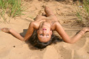 Laetitia N in Laetitia - Lying In The Sand gallery from STUNNING18 by Thierry Murrell - #7