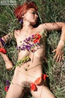 Anastasia in Planet Of Flowers gallery from AMOUR ANGELS by Den Russ - #1