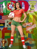 Tracy Miller in Football World Cup 2010 - Portugal gallery from 1BY-DAY