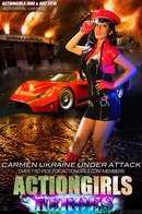 Carmen in Ukraine Under Attack gallery from ACTIONGIRLS HEROES