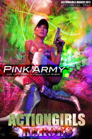 Thao in Pink Army gallery from ACTIONGIRLS HEROES