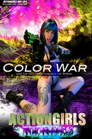 Chelsea in Color War gallery from ACTIONGIRLS HEROES