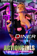 Jessica Vaugn in Diner gallery from ACTIONGIRLS HEROES