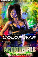Kristina Walker in Color War gallery from ACTIONGIRLS HEROES