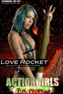 Krystal Kaos in Love Rocket gallery from ACTIONGIRLS HEROES