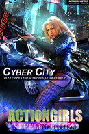 Jessica in Cyber City gallery from ACTIONGIRLS HEROES