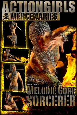 Melodie Gore  from ACTIONGIRLS MERCS