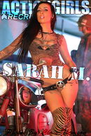 Sarah M in Motorcycle gallery from ACTIONGIRLS by Chris Thomson