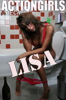 Lisa in Bathroom gallery from ACTIONGIRLS