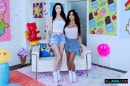Jena & Raven’s Juicy Anal Ride