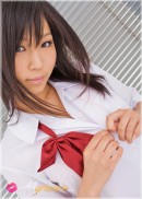 Yuri Kodo in Pink Plaid gallery from ALLGRAVURE