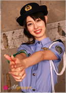 Rina Akiyama in Officer Rina gallery from ALLGRAVURE