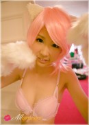 Aya Shiina in Pretty Pink Kitty gallery from ALLGRAVURE