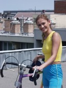 Teen Eva in Fixing Bike (Bonus) gallery from ALLSORTSOFGIRLS